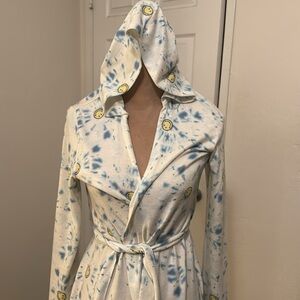 PJ Salvage Tie Dye Smiley Robe